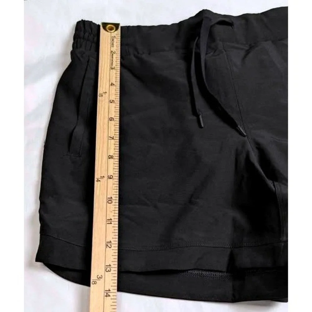 NWT RBX~Active Running Shorts~Small ~ Black ~ Elastic Drawstring Waist ~ Pockets